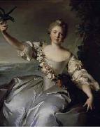 Jjean-Marc nattier Portrait of Mathilde de Canisy, Marquise d'Antin oil